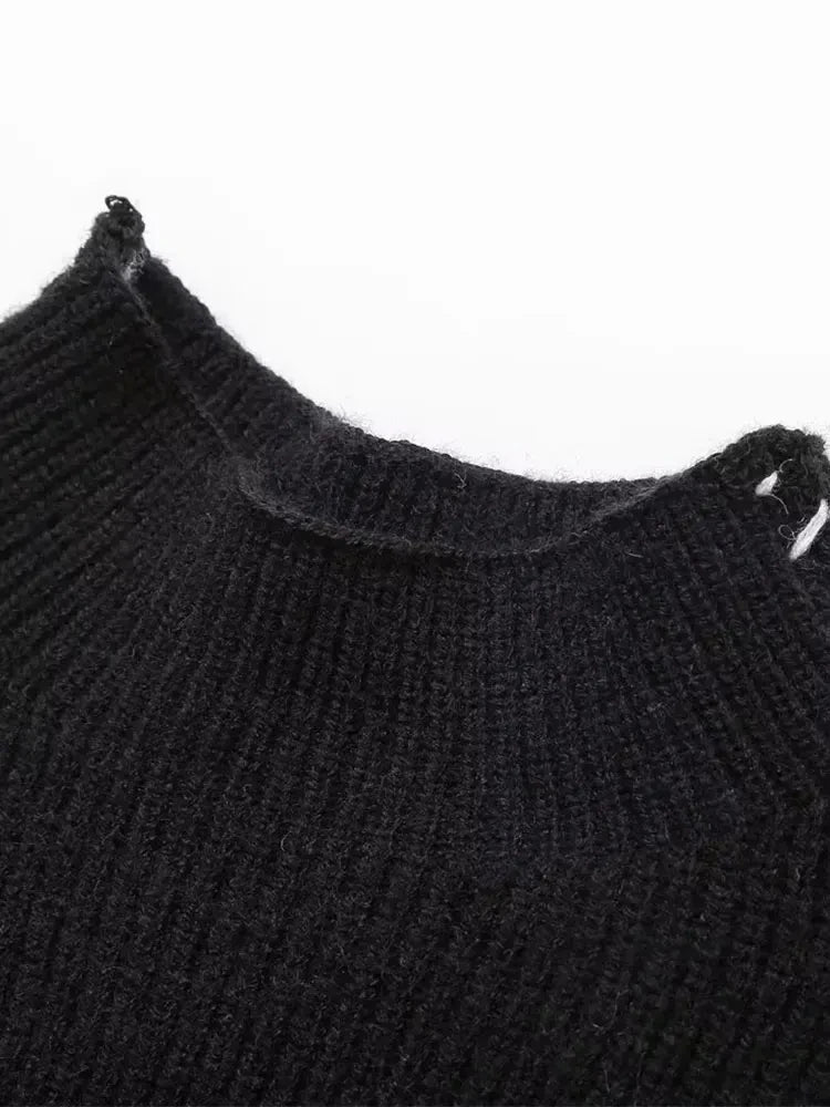Women's Turtleneck Sweater — View 3