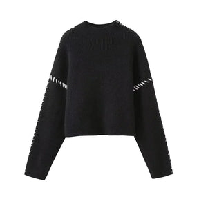 Women's Turtleneck Sweater — View 6