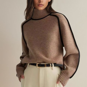 Women's Turtleneck Sweater — View 2