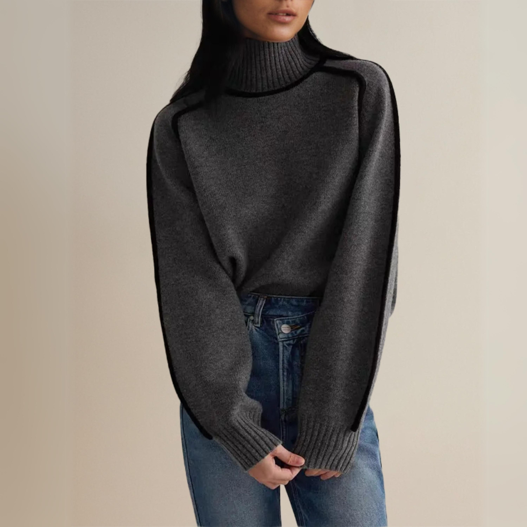 Women's Turtleneck Sweater — View 4