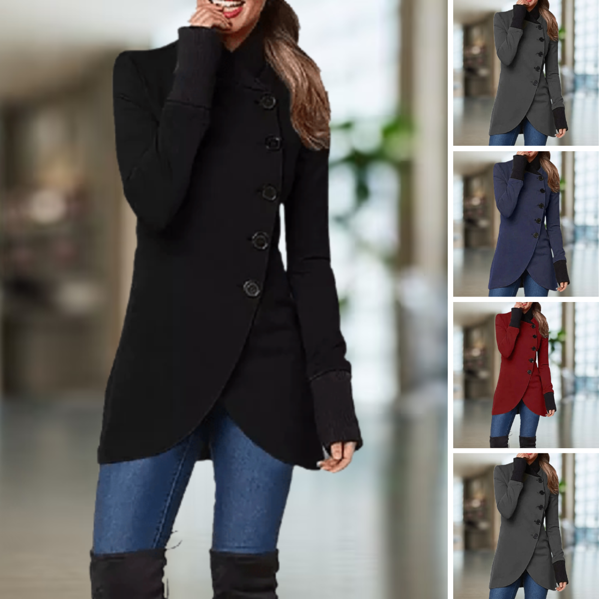 Women's Reversible Coat — View 1