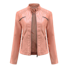 Women's Leather Look Jacket — View 16