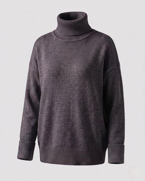 Women's Ribbed Turtleneck Sweater — View 6