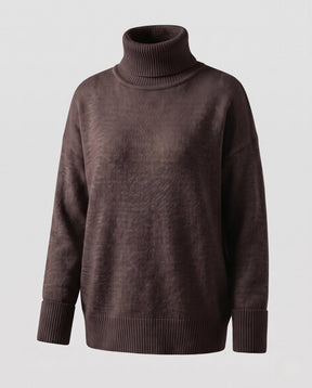 Women's Ribbed Turtleneck Sweater — View 11