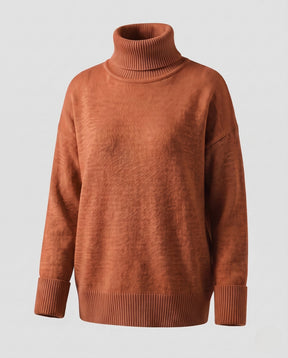 Women's Ribbed Turtleneck Sweater — View 13