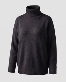 Women's Ribbed Turtleneck Sweater — View 10
