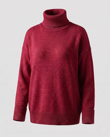 Women's Ribbed Turtleneck Sweater — View 14
