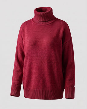 Women's Ribbed Turtleneck Sweater — View 14