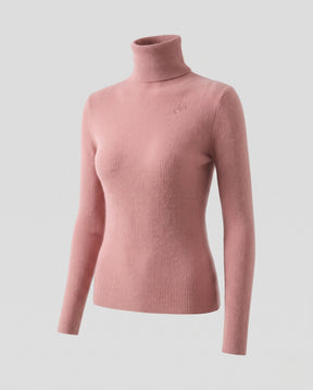 Women's Ribbed Turtleneck Sweater — View 5