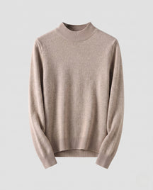 Women's Cashmere Fitted Ribbed Turtleneck Sweater — View 14