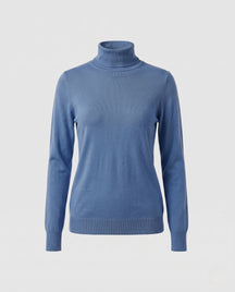 Women's Ribbed Turtleneck Sweater — View 6