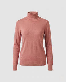 Women's Ribbed Turtleneck Sweater — View 13
