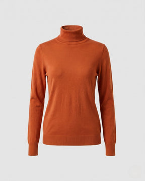 Women's Ribbed Turtleneck Sweater — View 8