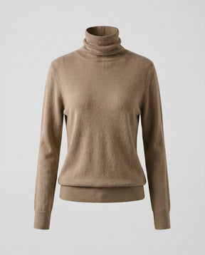 Women's Fine Knit Turtleneck Sweater — View 11