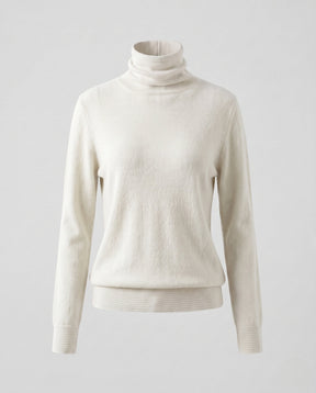 Women's Fine Knit Turtleneck Sweater — View 15