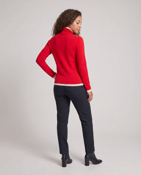 Women's Fine Knit Turtleneck Sweater — View 4