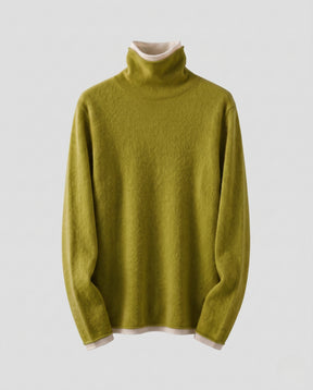 Women's Fine Knit Turtleneck Sweater — View 9