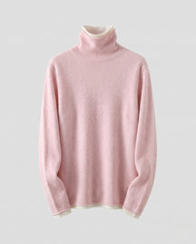 Women's Fine Knit Turtleneck Sweater — View 5