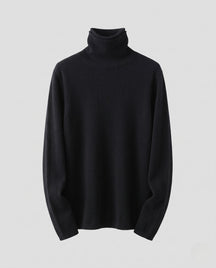 Women's Fine Knit Turtleneck Sweater — View 7