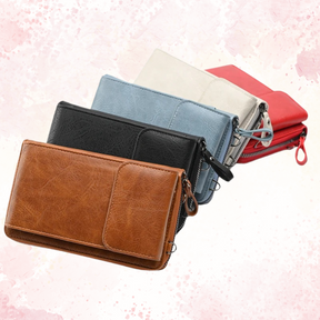 Women's Compact Vertical Crossbody Purse by Juana Fashion