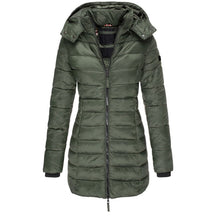 Women's Hooded Puffer Jacket — View 4