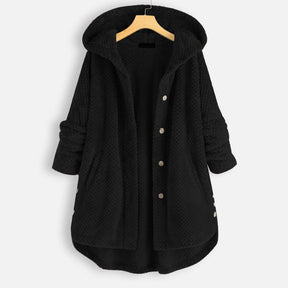 Women's Oversized Hooded Plus Size Jacket — View 5