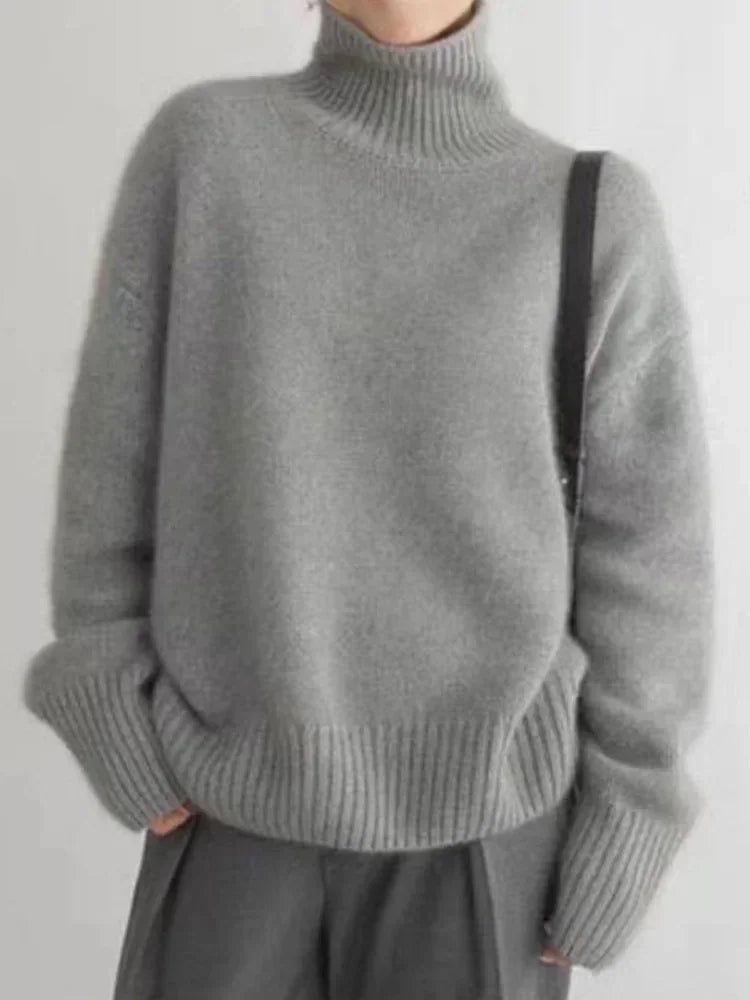 Women's Turtleneck Sweater — View 5