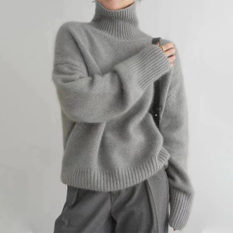 Women's Turtleneck Sweater — View 6