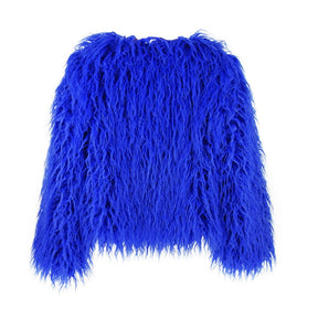 Women's Faux Fur Coat — View 7