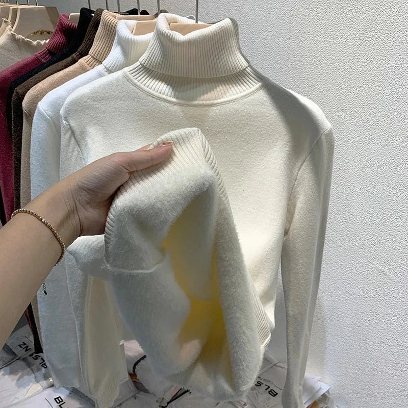 Women's Turtleneck Sweater — View 2