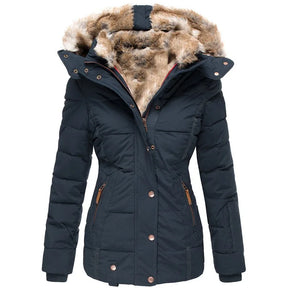 Women's Hooded Parka Coat — View 6