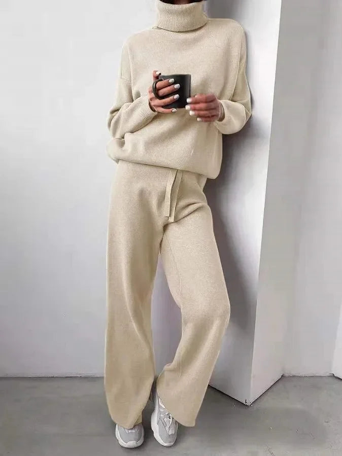 Women's Long Sleeve Knit Set — View 4