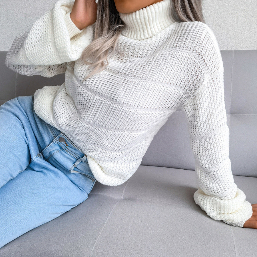 Women's Turtleneck Sweater — View 2