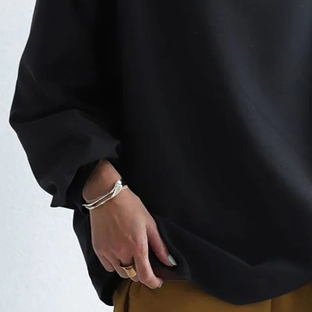 Women's Oversized Turtleneck Sweater — View 4