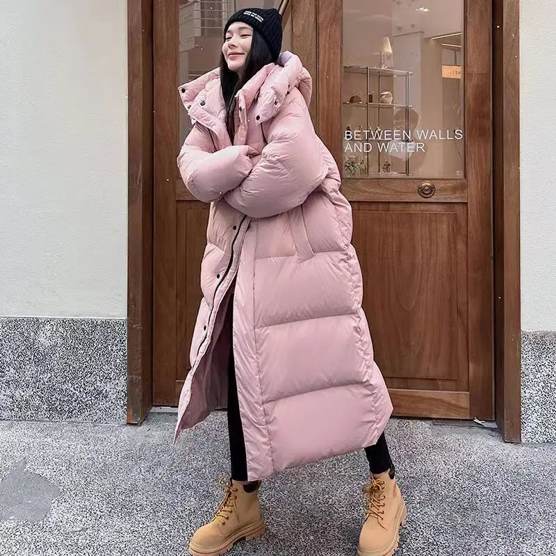 Women's Hooded Longline Jacket — View 2
