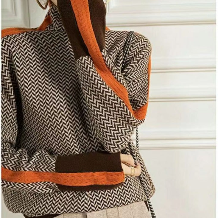 Women's Turtleneck Sweater — View 3