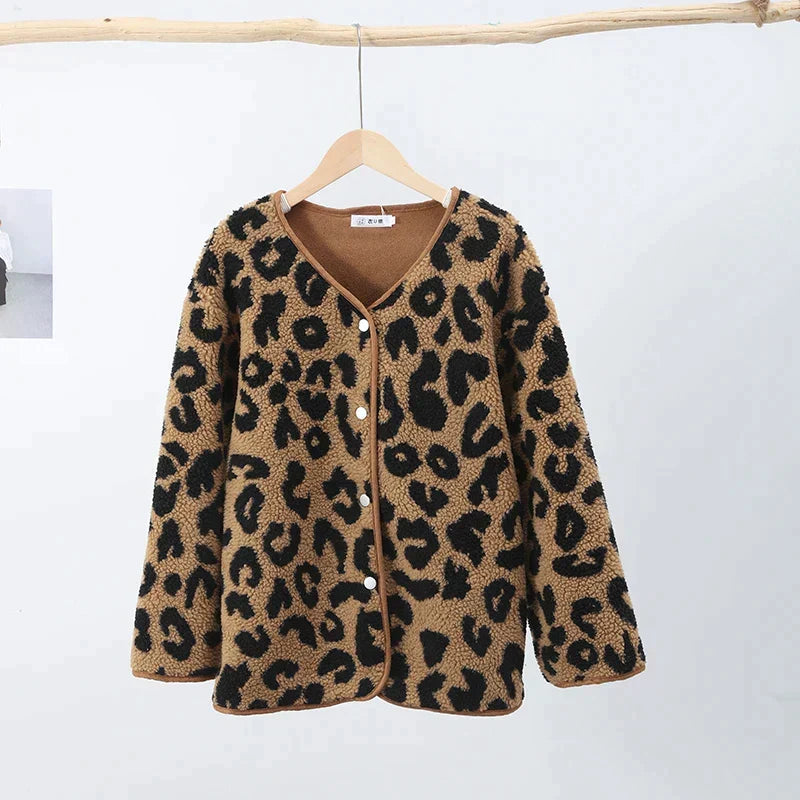 Women's Leopard Print Jacket — View 1