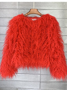 Women's Faux Fur Coat — View 6