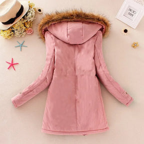 Women's Hooded Fleece Jacket — View 1
