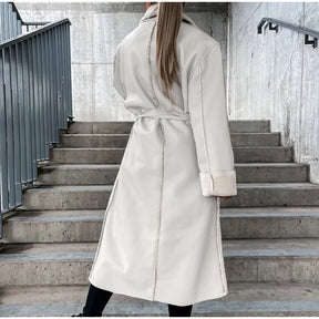 Women's Leather Look Jacket — View 5