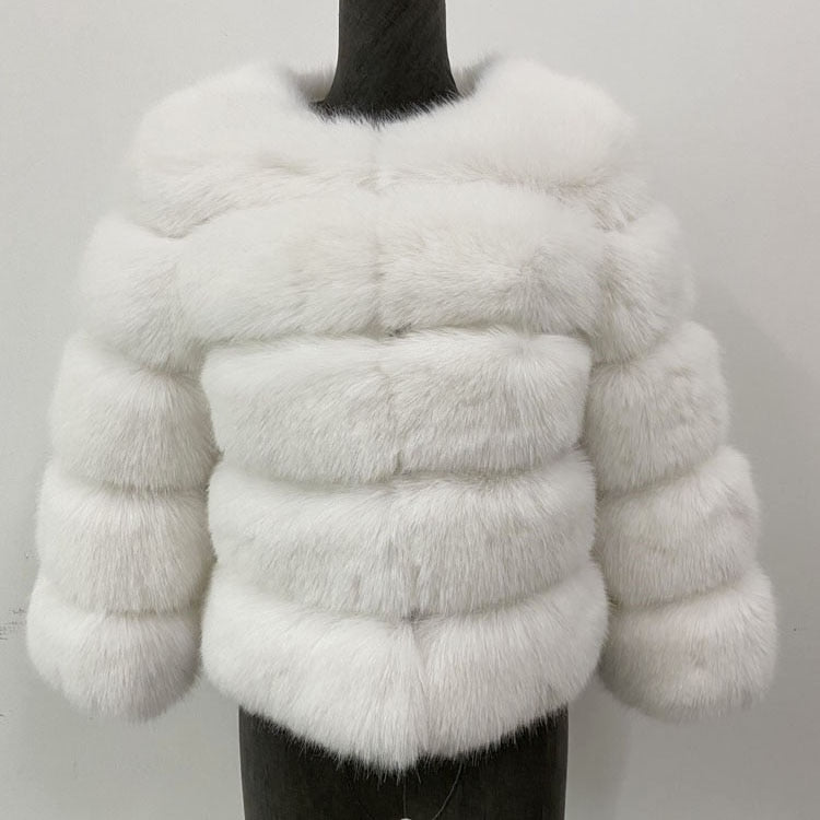 Women's Faux Fur Coat — View 1
