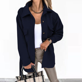 Women's Single Breasted Coat — View 12