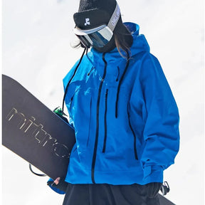 Women's Waterproof Ski Jacket | Felicia in Blue - Juana Fashion