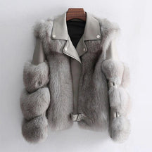 Women's Leather Look Jacket — View 4