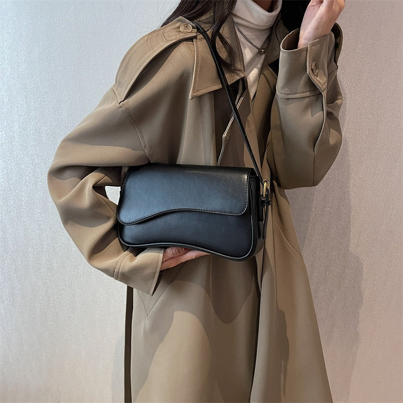 Women's Vintage Style Compact Crossbody Bag by Juana Fashion