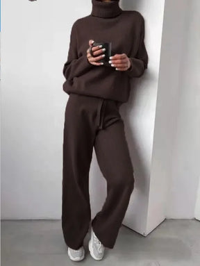 Women's Long Sleeve Knit Set — View 6