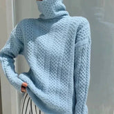 Women's Cashmere Turtleneck Sweater — View 1