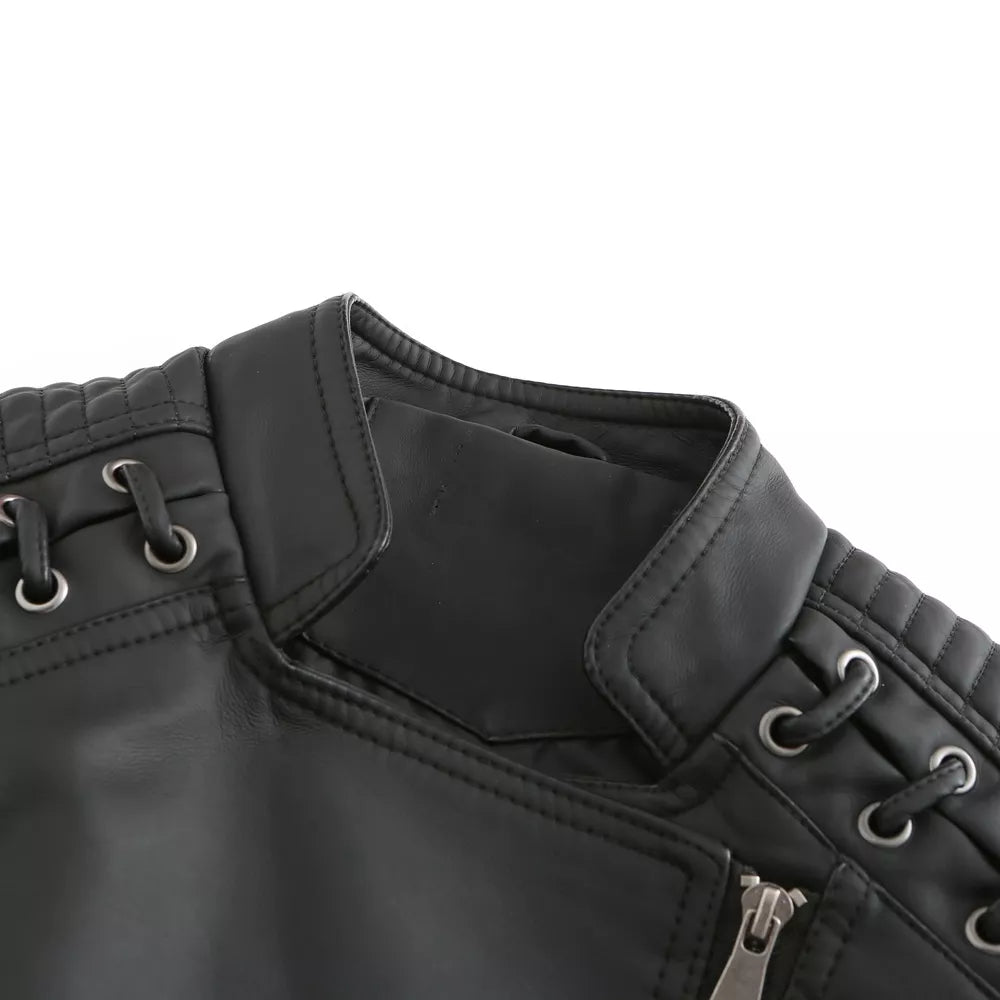 Women's Faux Leather Jacket — View 5