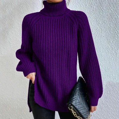 Women's Turtleneck Sweater — View 4