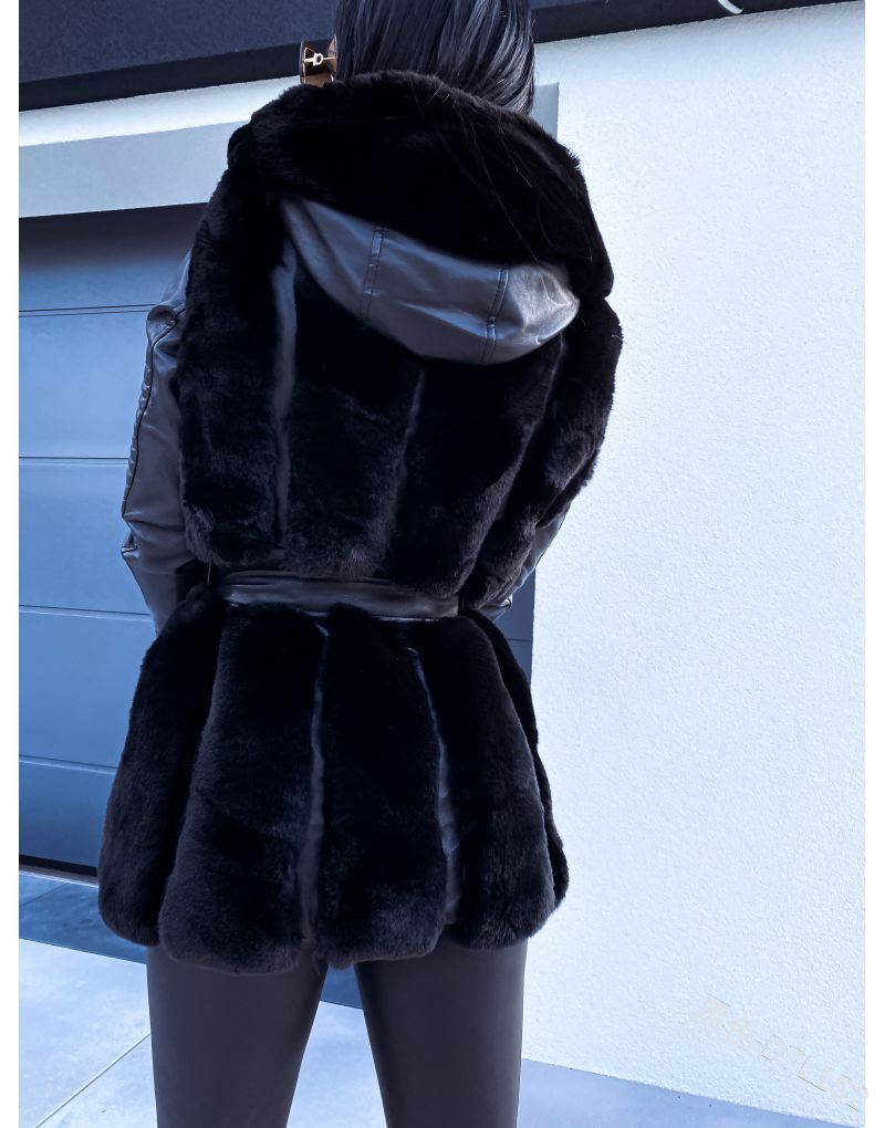 Women's Faux Fur Coat — View 2